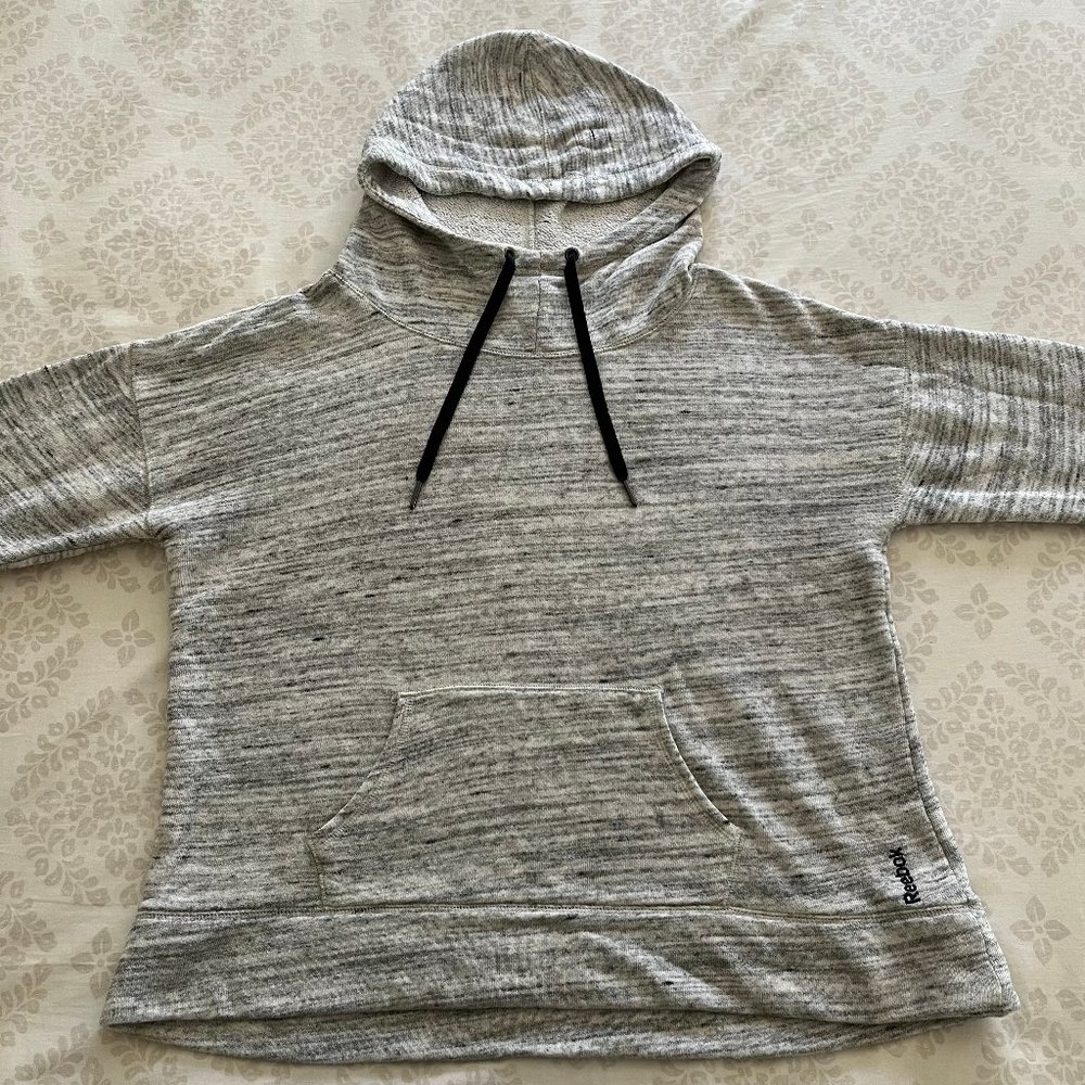 Reebok hoodie | Heather Grey | Women's small